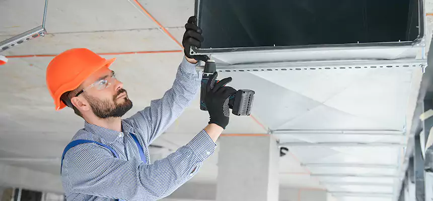 Roof Cap & Exterior Hood Lint Buildup Removal – Bensenville